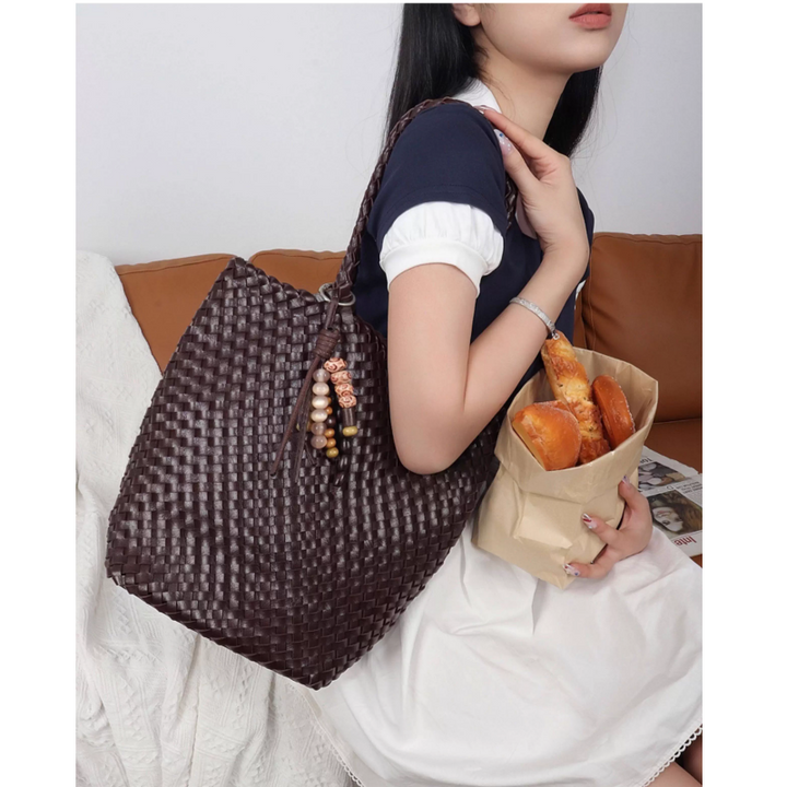 SAERO Braided Bucket Bag