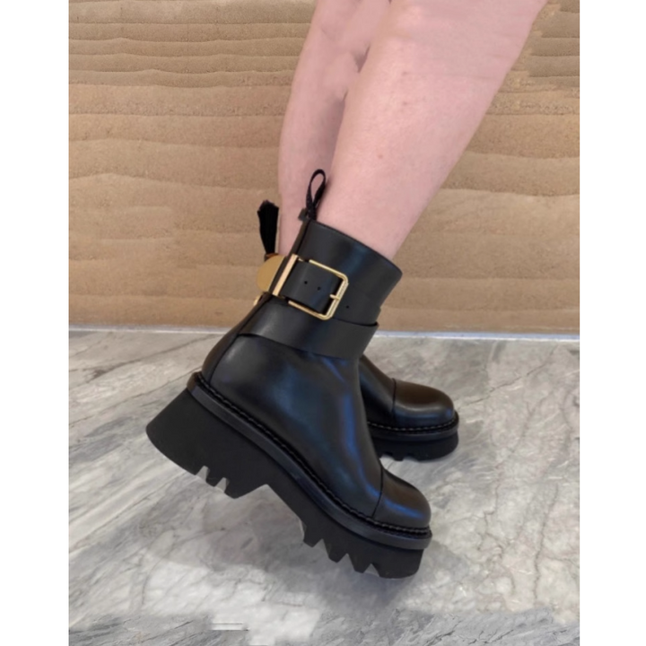 SEKOR Buckled Ankle Boots