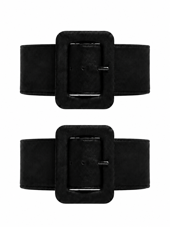 SEVTB OPEN VAMP FLOATING BUCKLE PUMPS