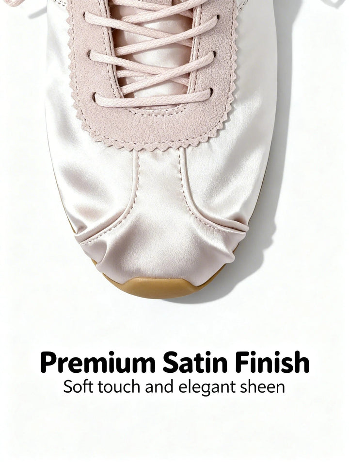 TULLY Satin Balletcore Sneakers