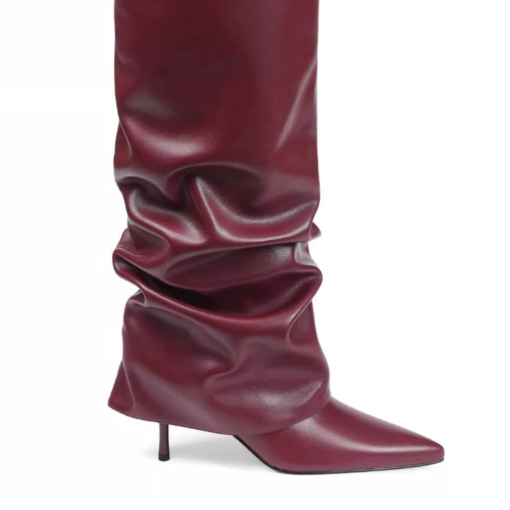 CHUMY Leather Knee High Boots
