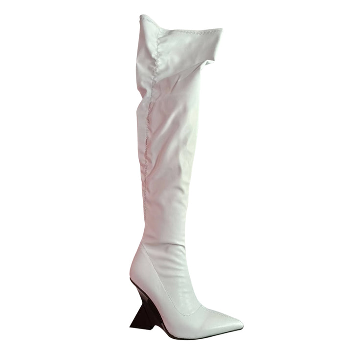 TEBIA Sculptured Heel Over The Knee Boots