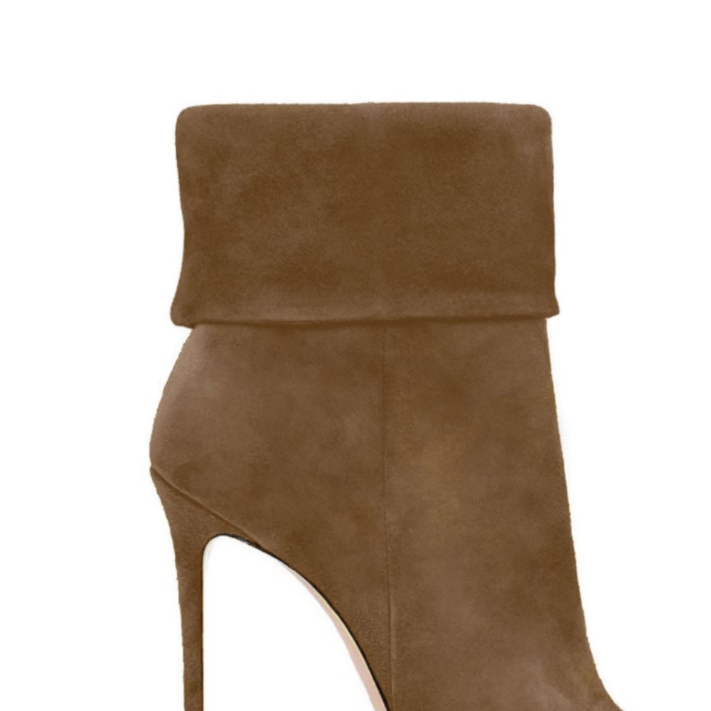 FNBIA Suede Ankle Boots
