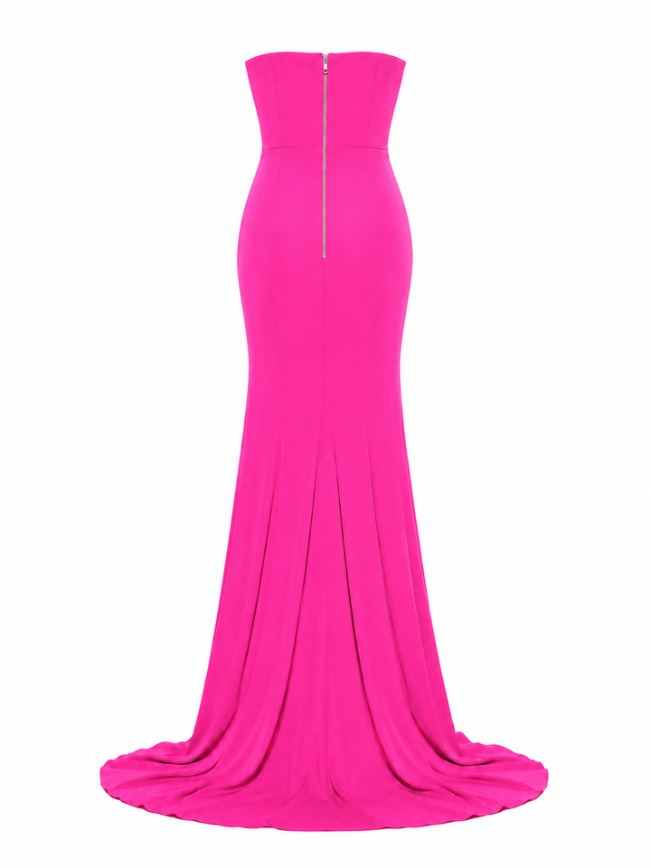 MESJA Maxi Tube Evening Dress Gown