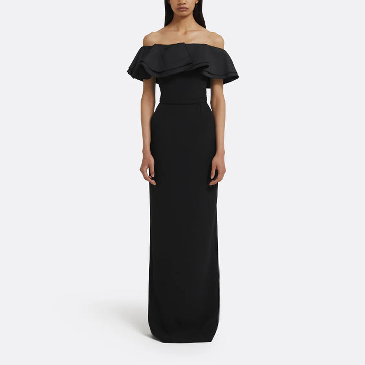 GINIV Off-Shoulder Evening Dress Gown