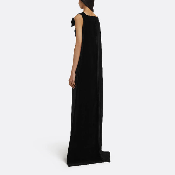 MELLU Sleeveless Maxi Evening Dress Gown