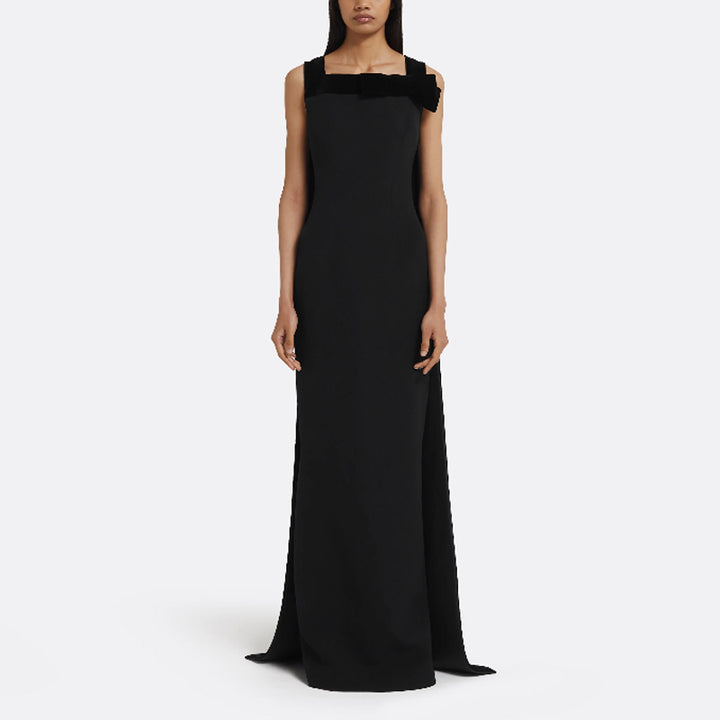 MELLU Sleeveless Maxi Evening Dress Gown