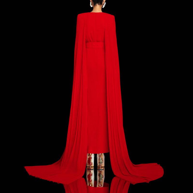 HOLUS Sleeveless Evening Dress Gown