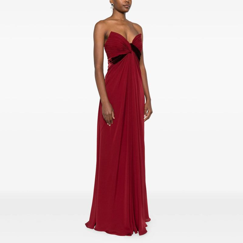 SOLLU Tube Evening Dress Gown