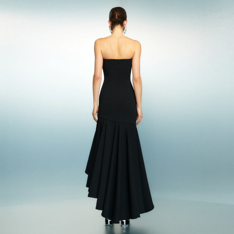 AIVEL Tube Evening Dress Gown