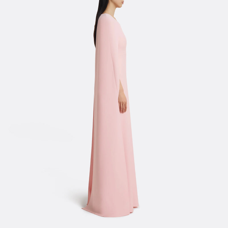 AUFIY Cape Evening Dress Gown