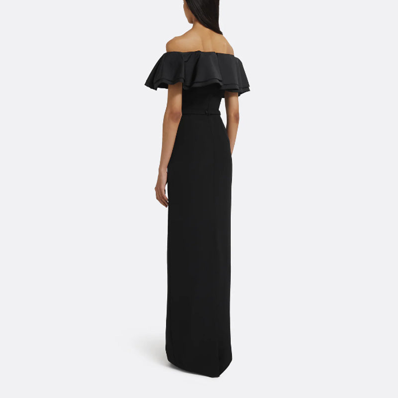 GINIV Off-Shoulder Evening Dress Gown