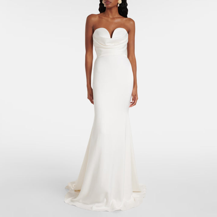 SIRIF Tube Evening Dress Gown