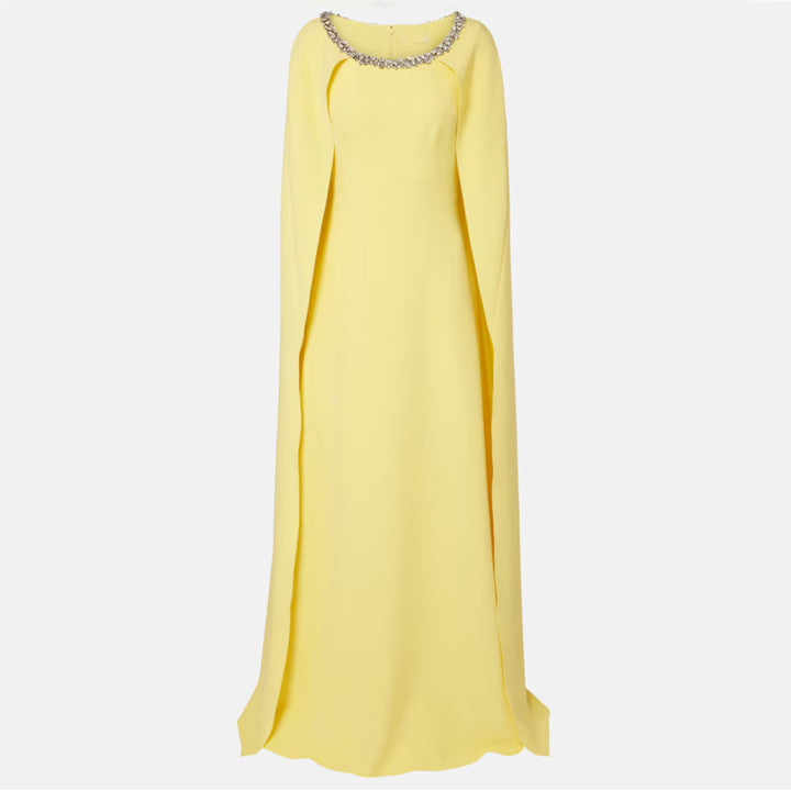 PEMIT Cape Evening Dress Gown