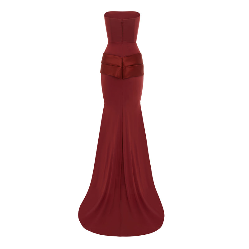 SOIVT Tube Evening Dress Gown