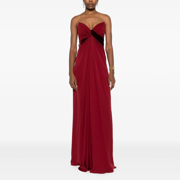 SOLLU Tube Evening Dress Gown
