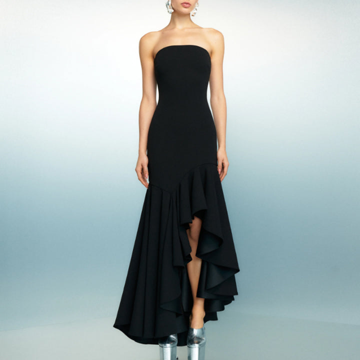 AIVEL Tube Evening Dress Gown