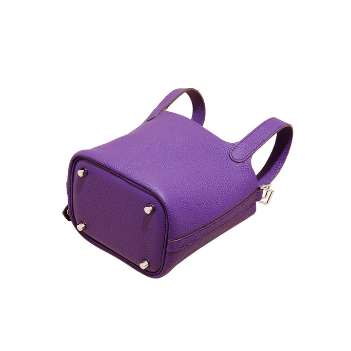 LCZIH Leather Bucket Bag - Mini