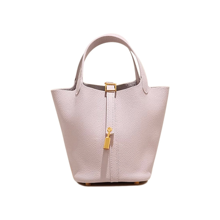 LCZIH Leather Bucket Bag - Mini