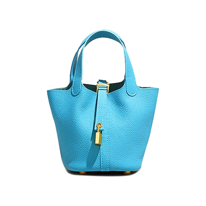 LCZIH Leather Bucket Bag - Mini