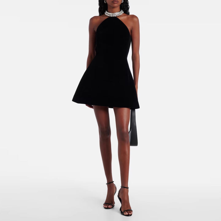 YUROA Mini Evening Dress Gown