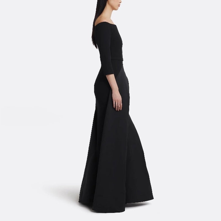 FERIC Off-Shoulder Evening Dress Gown