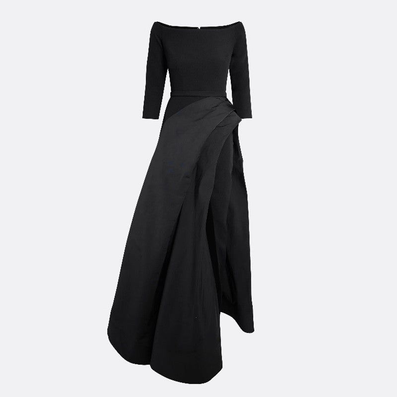 FERIC Off-Shoulder Evening Dress Gown