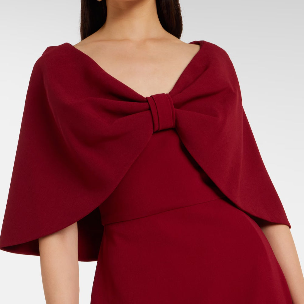 HERAH Bow Evening Dress Gown