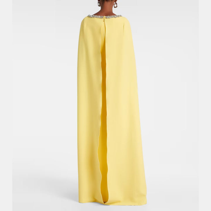 PEMIT Cape Evening Dress Gown