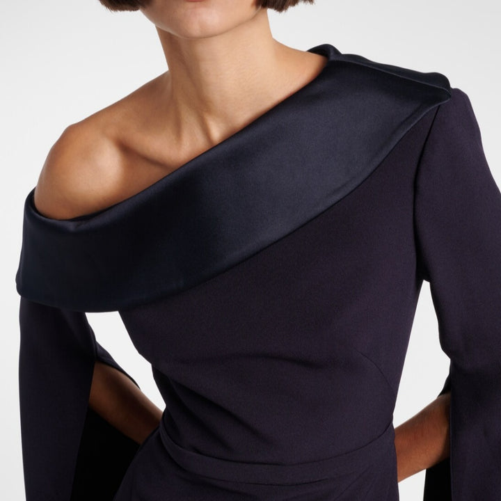 SUTUR One-Shoulder Evening Dress Gown