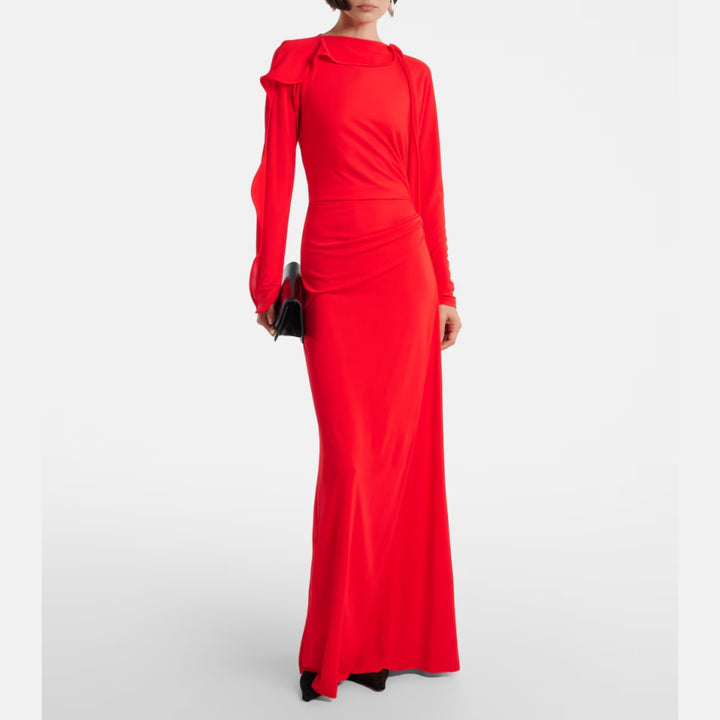 CURIA Long Sleeves Evening Dress Gown