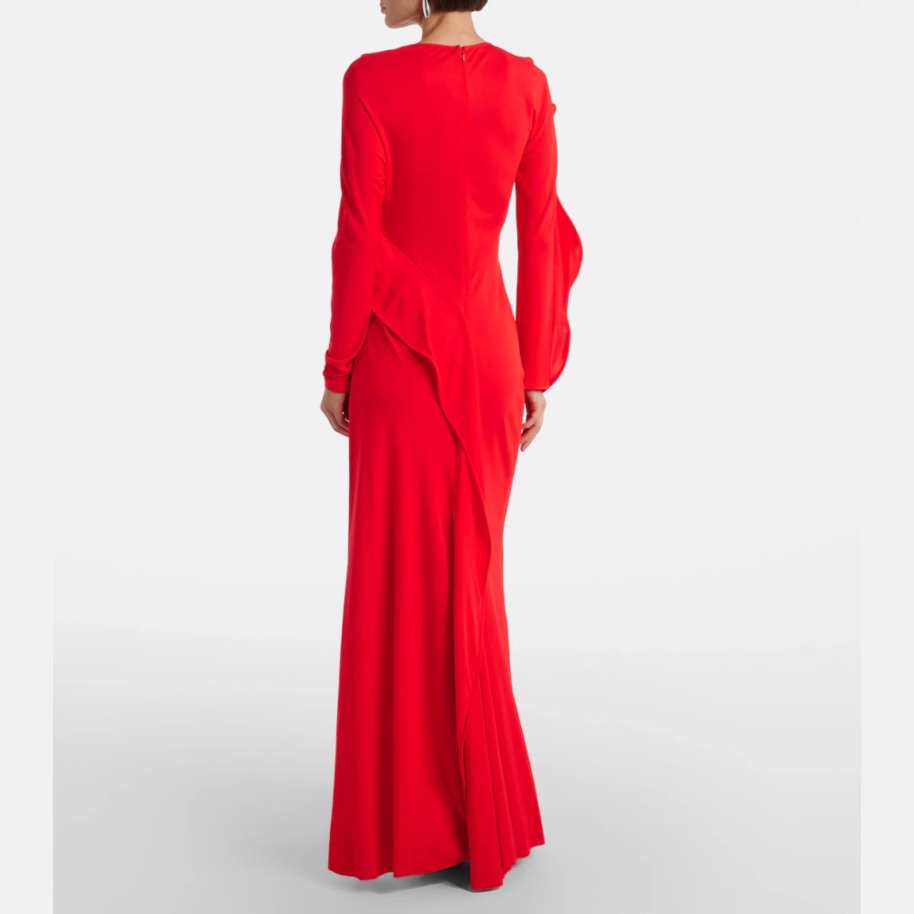 CURIA Long Sleeves Evening Dress Gown