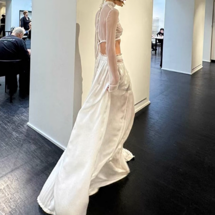 WETOU Front Split Maxi Skirt