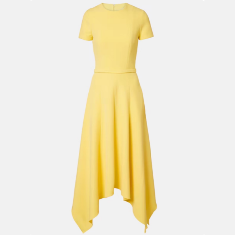 BUPRE Short-sleeved Evening Dress Gown