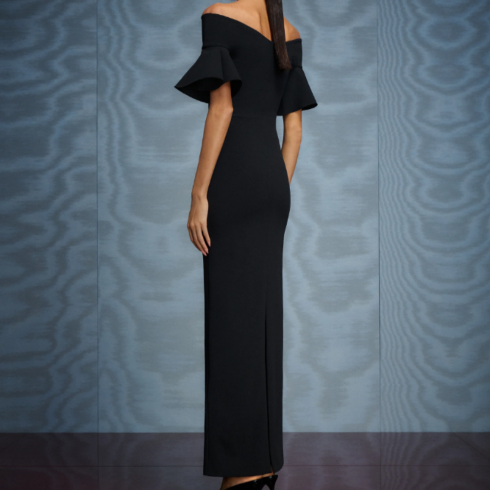 HEMAI Off-Shoulder Evening Dress Gown