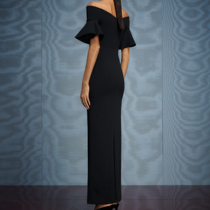 HEMAI Off-Shoulder Evening Dress Gown