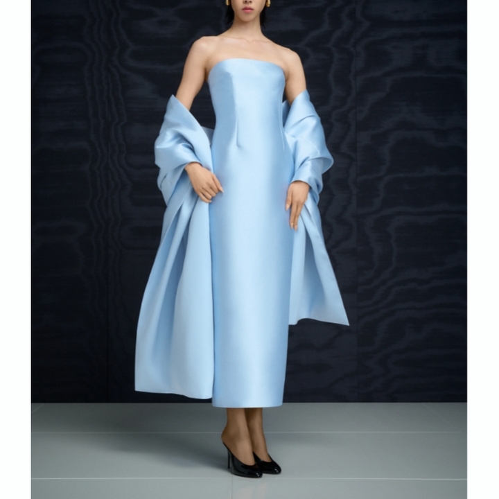 POERI Tube Evening Dress Gown