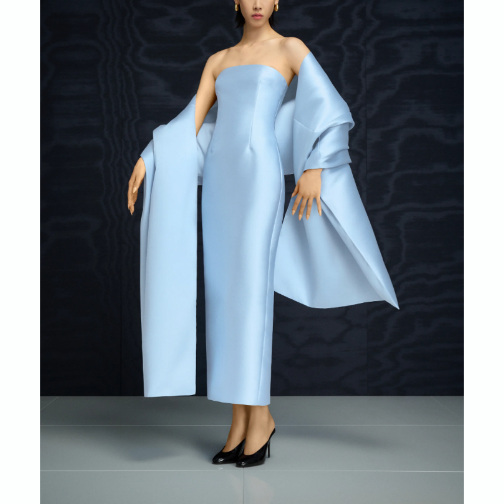 POERI Tube Evening Dress Gown