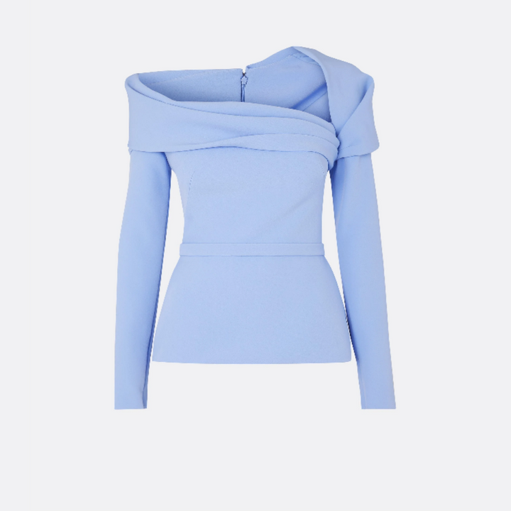 ZACRI One-Shoulder Evening Suit