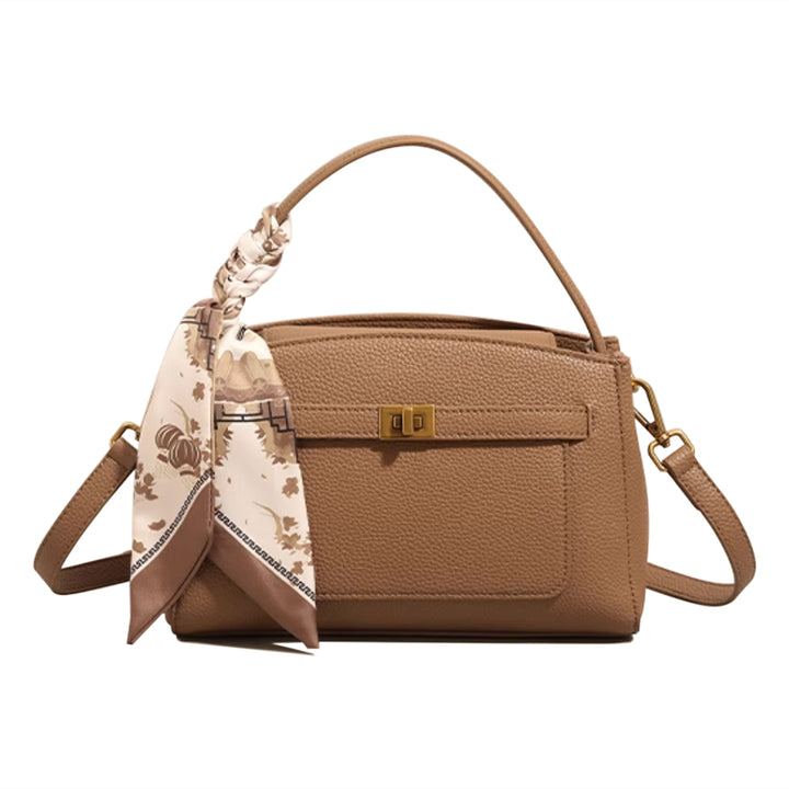 SJXPB Metal Lock Tote Bag