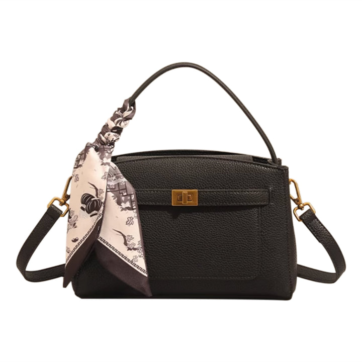 SJXPB Metal Lock Tote Bag