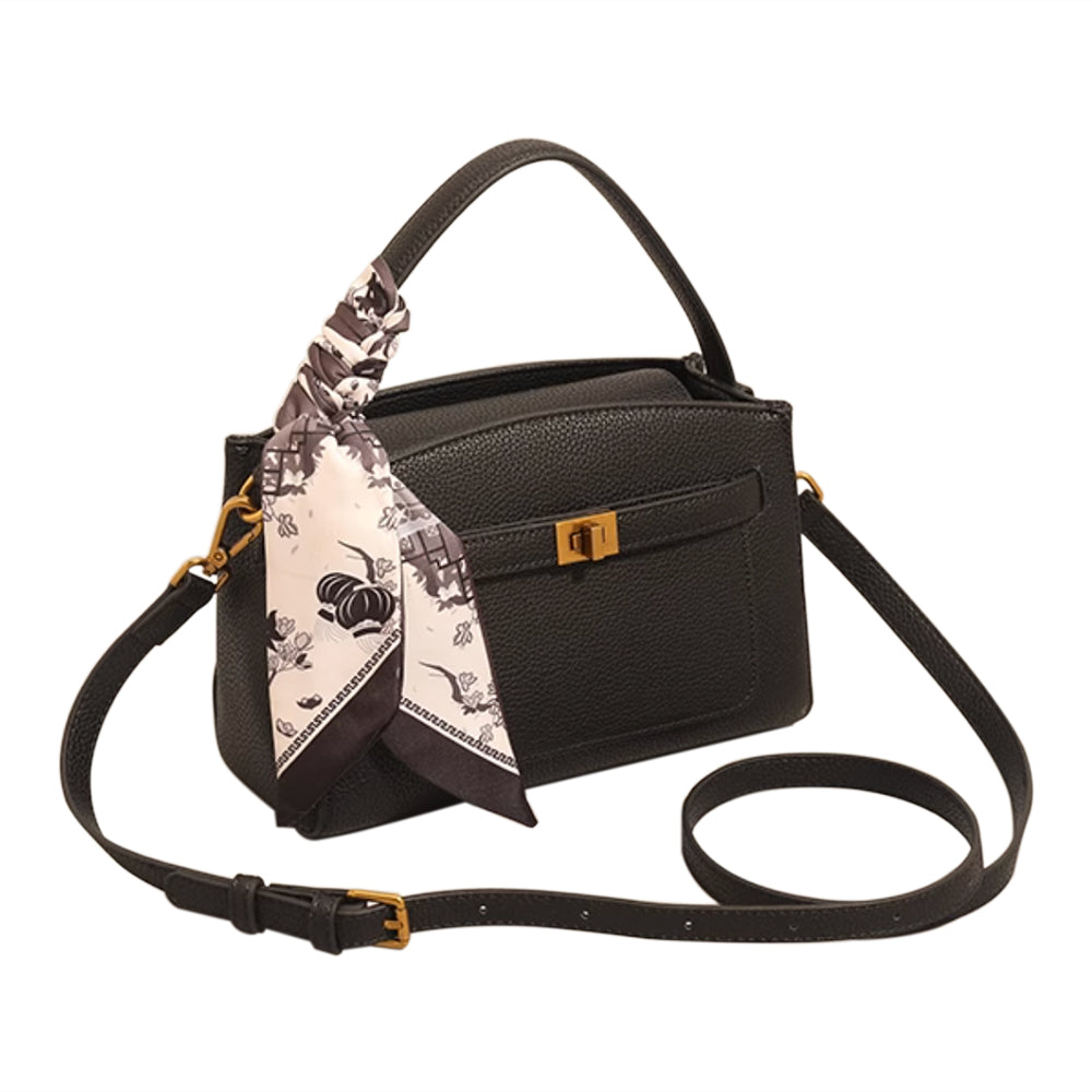 SJXPB Metal Lock Tote Bag