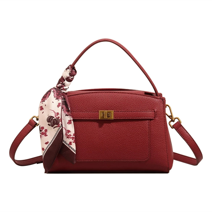 SJXPB Metal Lock Tote Bag