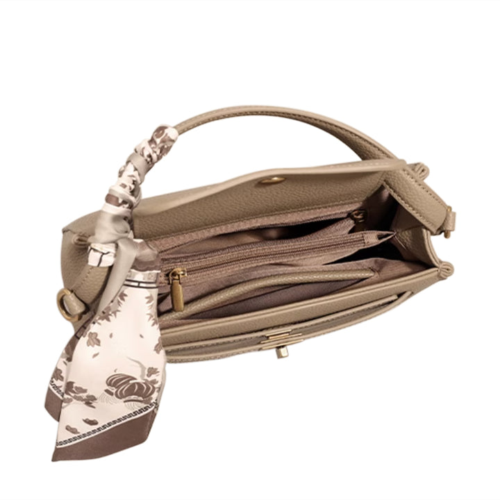 SJXPB Metal Lock Tote Bag