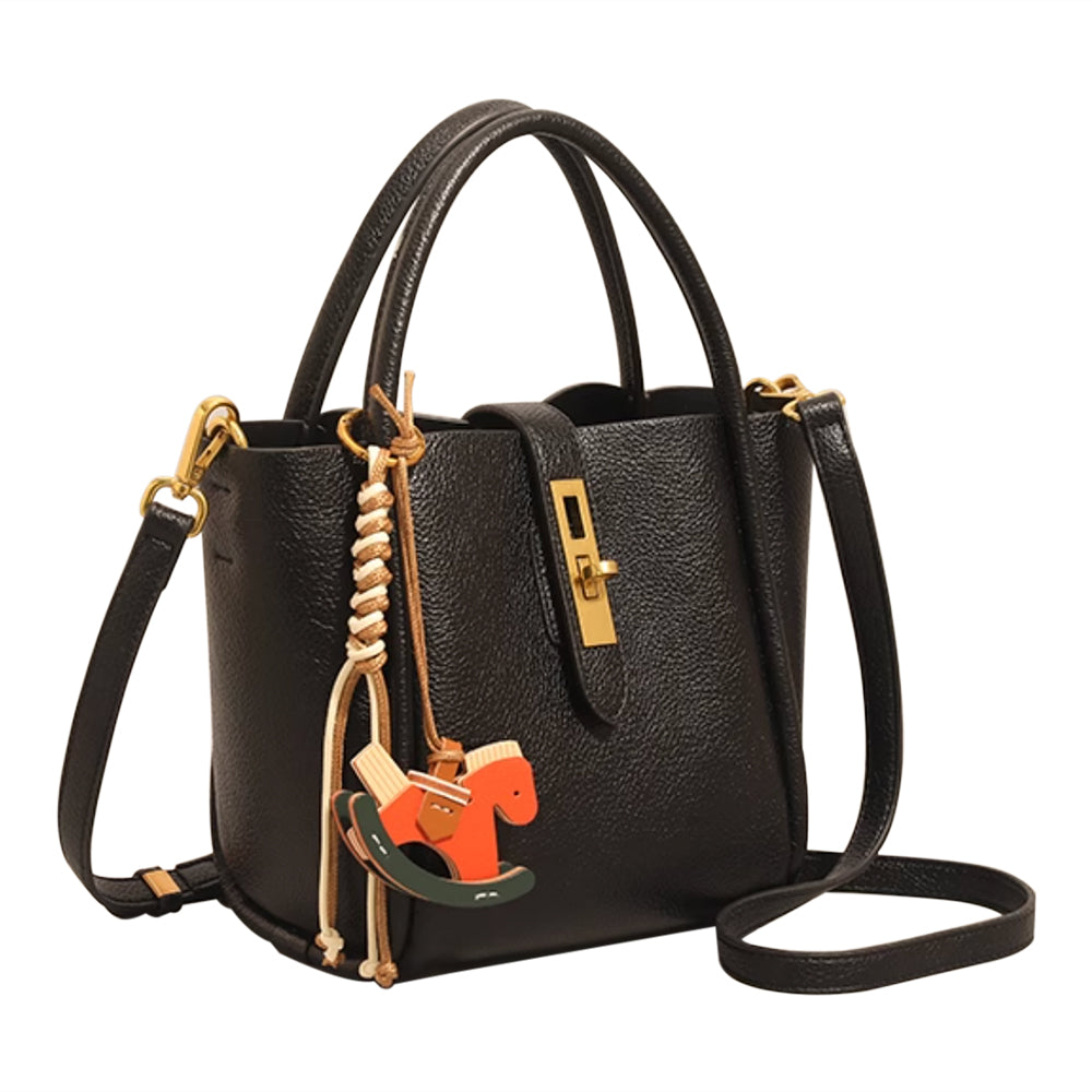 GJDKB Leather Bucket Bag