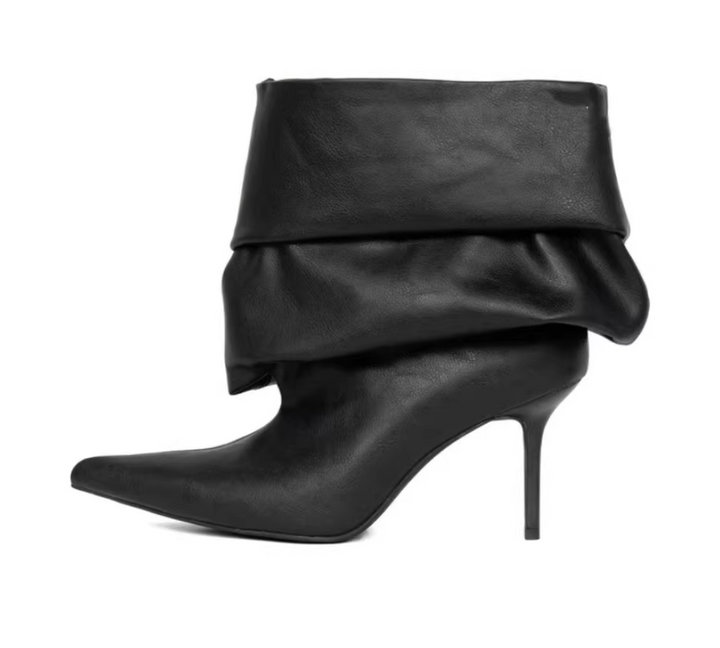 SFYUP Leather Ankle Boots