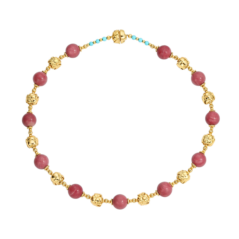 MGHCX Rose Beaded Necklace