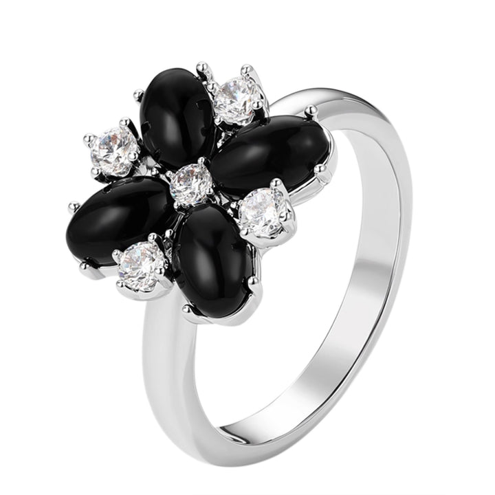 HBSGS Zircon Floral Ring