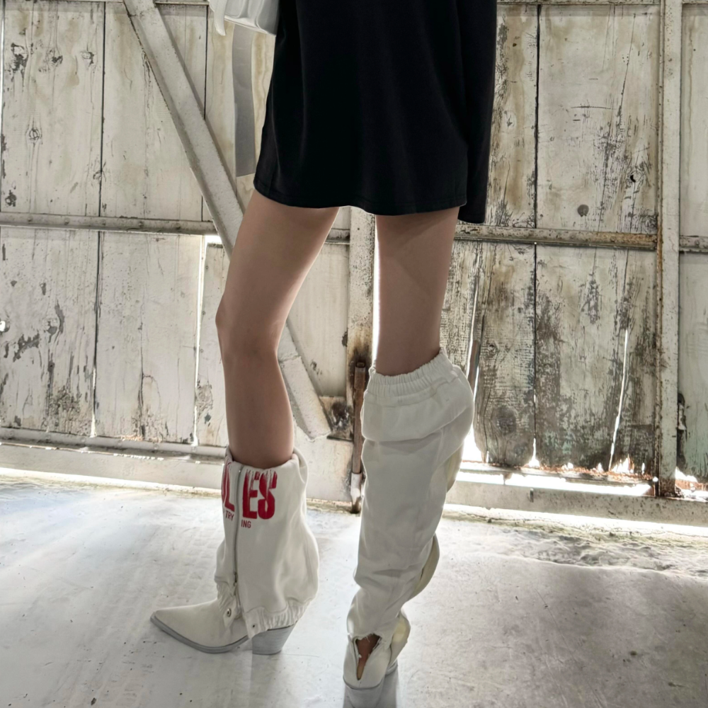 ECTON Western Cowboy Knee High Boots