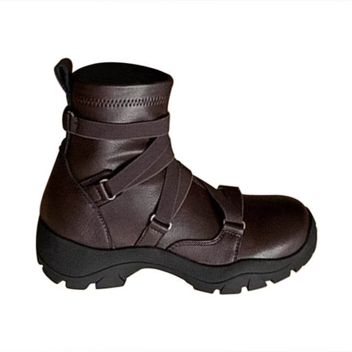 HESAD Leather Ankle Boots